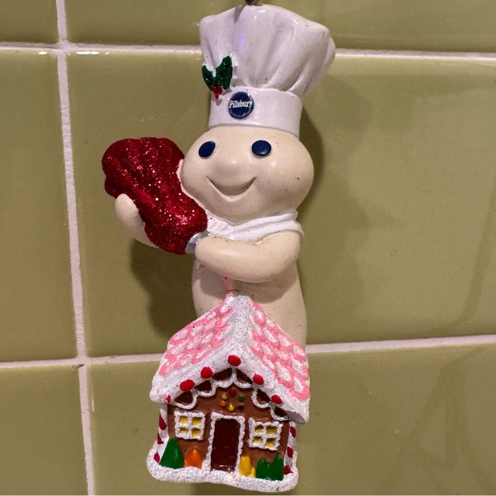 Danbury Mint The Pillsbury Doughboy Glitter Ornament - No Box